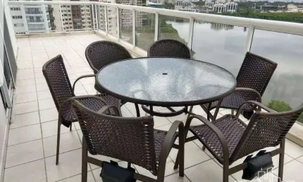 Loft com 1 dormitório à venda, 135 m² por r$ 1.970.000,00 - barra da tijuca - rio de janeiro/rj