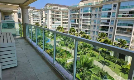 Apartamento com 2 dormitórios à venda, 100 m² por r$ 1.470.000,00 - barra da tijuca - rio de janeiro/rj