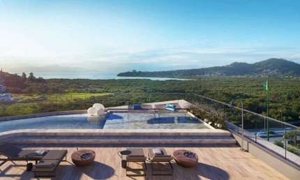 Apartamento com 1 quarto à venda na Rodovia José Carlos Daux, 427, Saco Grande, Florianópolis, 32 m2 por R$ 900.000