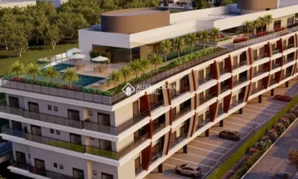 Apartamento com 1 quarto à venda na rodovia virgílio várzea, 1019, saco grande, florianópolis, 60 m2 por r$ 903.365