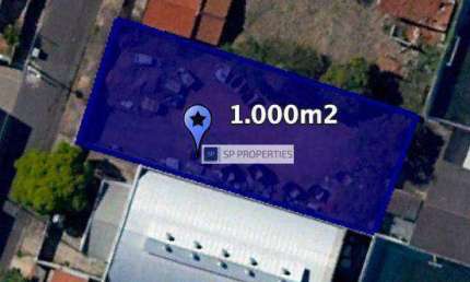 Terreno Industrial à venda, 1.000 m² - Santa Cândida - Campinas/SP