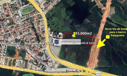 Área Comercial à venda, 35000 m² por R$ 27.000.000 - Vila Beatriz - Pouso Alegre/MG