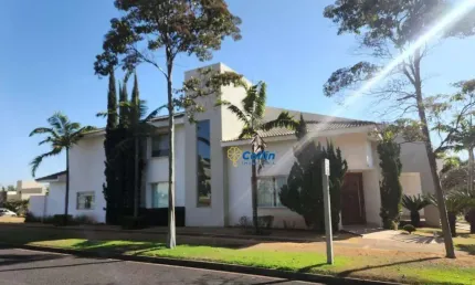 Casa com 4 dormitórios, 517 m² - venda por r$ 4.000.000,00 ou aluguel por r$ 15.000,01/mês - flamboyant residencial park - uberaba/mg