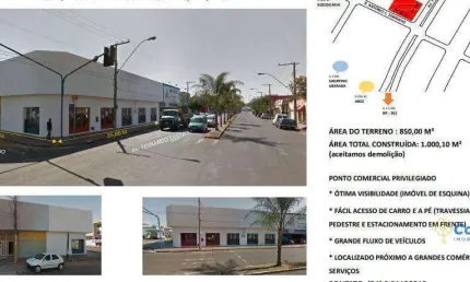 Ponto à venda, 1000 m² por r$ 1.900.000,00 - são benedito - uberaba/mg
