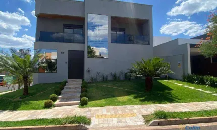 Casa com 4 dormitórios à venda, 380 m² por r$ 3.500.000,00 - damha residencial uberaba i - uberaba/mg