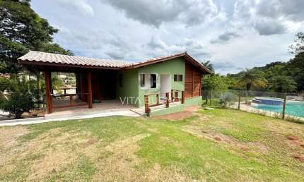 Casa para Venda em Atibaia, Condomínio Chácara Pedra Grande, 2 dormitórios, 1 suíte, 2 banheiros, 4 vagas