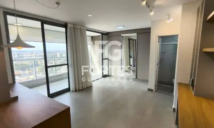 Apartamento Studio 50m² com 1 quarto suíte, armário e ar condicionado, ao lado do supermercado Assaí e próximo do Ribeirão Shopping;