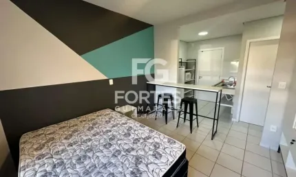 Kitchenet para locação, mobiliada, de 22m², ar condicionado, iguatemi