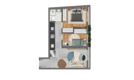 2 dorms 400 metros metro jardim são paulo - melhor m² região