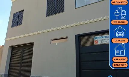 Casa com 2 quartos à venda no Centro, Maria da Fé 