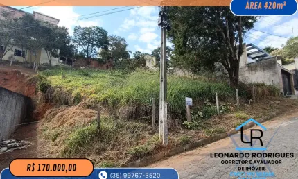 Terreno à venda no Morro Chic, Itajubá 