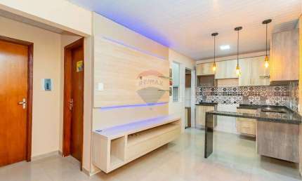Casa em Condomínio com 2 quartos, 1 vaga, Gralha Azul, Fazenda Rio Grande