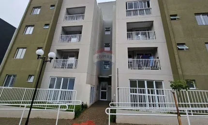 Apartamento novo de 45m² em condomínio clube, térreo, com 2 quartos, 1 vaga, em campina da barra - araucária