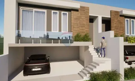 Casa em condomínio com 3 quartos sendo 1 suíte, 2 vagas de garagem- Centro de Quatro Barras