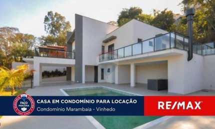 Casa de Condomínio com 5 Quartos e 5 banheiros para Alugar, 368 m² por R$ 20.000/Mês