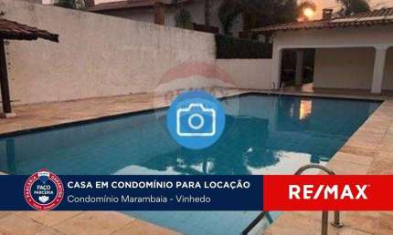 Casa para locação,430m², Condomínio Marambaia, Vinhedo,SP com 3 quartos, 6 banheiros