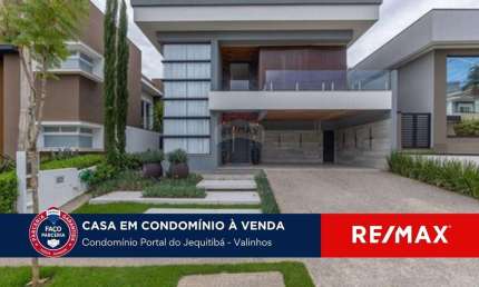 Casa em condomínio fechado com 3 quartos à venda na Estrada do Jequitibá, 108, Condomínio Portal do Jequitibá, Valinhos