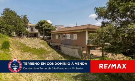 Terreno à venda no Condomínio São Francisco – Vinhedo/SP – 680 m² com vista pra mata