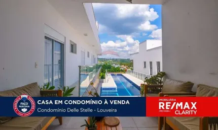 Casa à venda no Condominio Delle Stelle em Louveira / SP com 4 quartos.