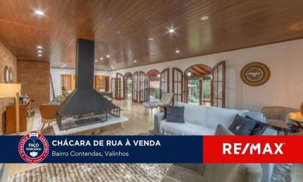 Chácara à venda, 668m², Contendas - Valinhos/SP. Exuberante de 12.000 m².