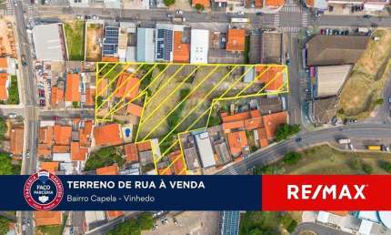 Terreno comercial à venda na Rua Mari Curi, 14, Capela, Vinhedo