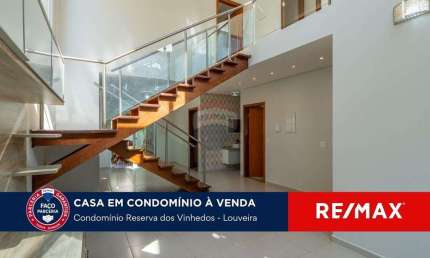 casa a venda em Louveira no condomínio Reserva dos Vinhedos