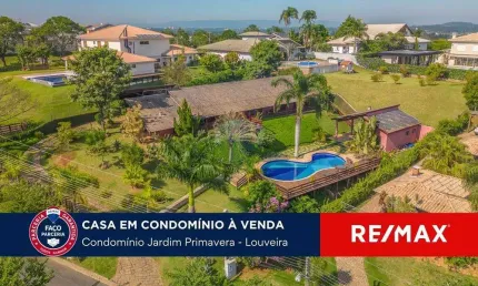 Casa a venda no condominio jardim primavera em louveira
