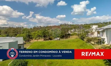 Terreno à venda em Louveira no condomínio Jardim Primavera