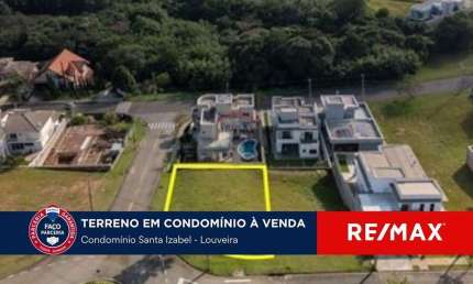 Terreno à venda no Condominio Santa Isabel em Louveira