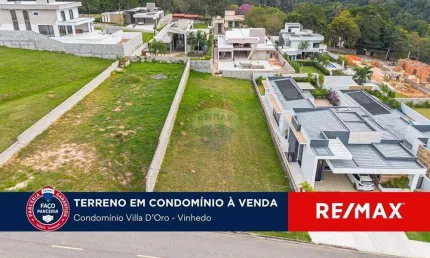 Terreno a venda no condomínio Villa D'oro em Vinhedo