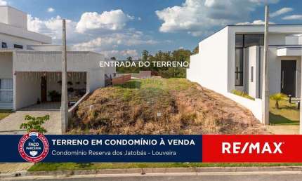 terreno à venda em Louveira condomínio Reserva dos Jatobas
