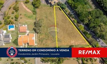 terreno à venda em Louveira no condomínio Jardim Primavera