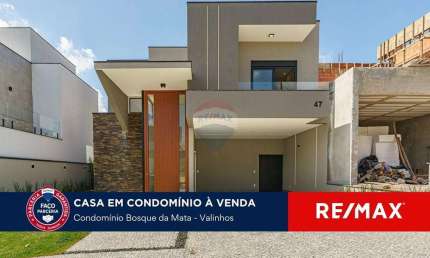 Casa a venda em condomínio Residencial Bosque da mata em Valinhos