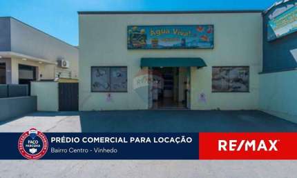 Ponto Comercial para locação na Rua Santa Cruz, Vinhedo-SP