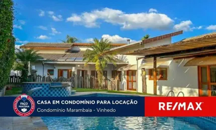 Casa de Condomínio com 3 Quartos e 6 banheiros para Alugar, 334,60 m² por R$ 11.500/Mês