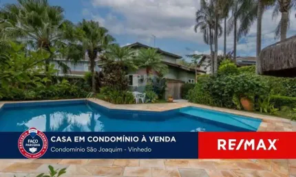 Casa térrea à venda no Condomínio São Joaquim com 3 quartos  – Vinhedo/SP