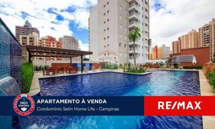 Apartamento Mobiliado de 1 suíte a venda no Cambuí - Campinas/SP