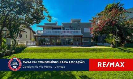 Casa Mobiliada para Locação - 4 suites - Vila Hipica I