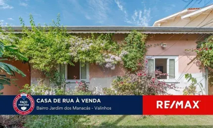 Casa com 3 quartos à venda na Rua Santo Tordin, 175, Jardim dos Manacás, Valinhos