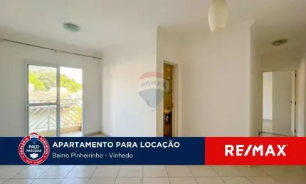 Apartamento de 63m2 para locação - Condomínio Parque dos Pinheirinhos, Vinhedo-SP