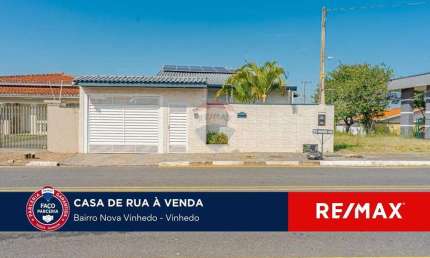 CASA TÉRREA COM 4 DORMITÓRIOS E EDICULA PARA VENDA - NOVA VINHEDO - VINHEDO - SP