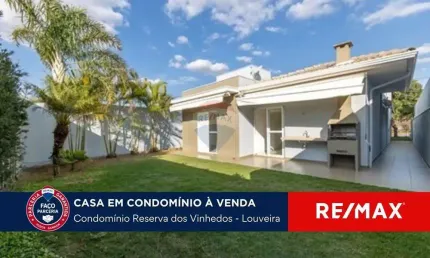Casa a venda/locação  em louveira condomínio reserva dos vinhedos