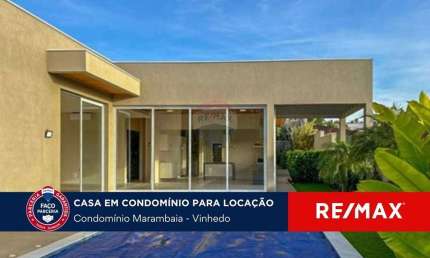 Casa de Condomínio com 4 Quartos e 6 banheiros para Alugar, 350 m² por R$ 18.400/Mês
