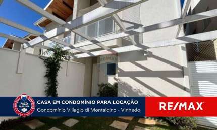 Casa em condomínio fechado com 3 quartos para alugar na Rua Antonio Ferragut, 647, Pinheirinho, Vinhedo