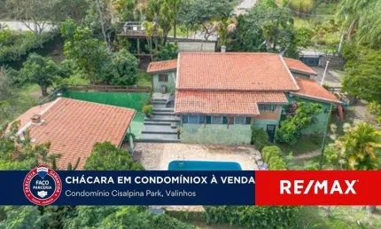 Chácara a venda Condomínio Residencial Cisalpina Park em Valinhos