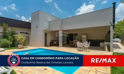 Casa a venda/locação  em louveira condomínio reserva dos vinhedos
