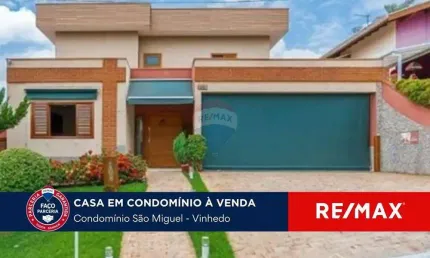 Casa com 5 dormitórios para venda no Condomínio São Miguel - Vinhedo/SP