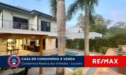 Casa em condomínio fechado com 3 quartos à venda na Rua Terrain, 225, Residencial Aziz Louveira, Louveira