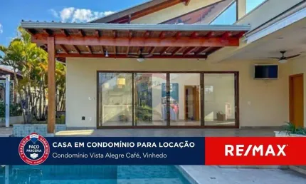 Casa para locação no condomínio vista alegre – vinhedo/sp