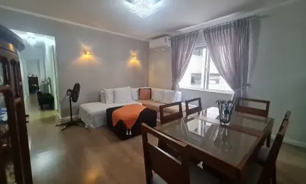 Apartamento para venda 90m² 02 dorm. itararé - são vicente - sp